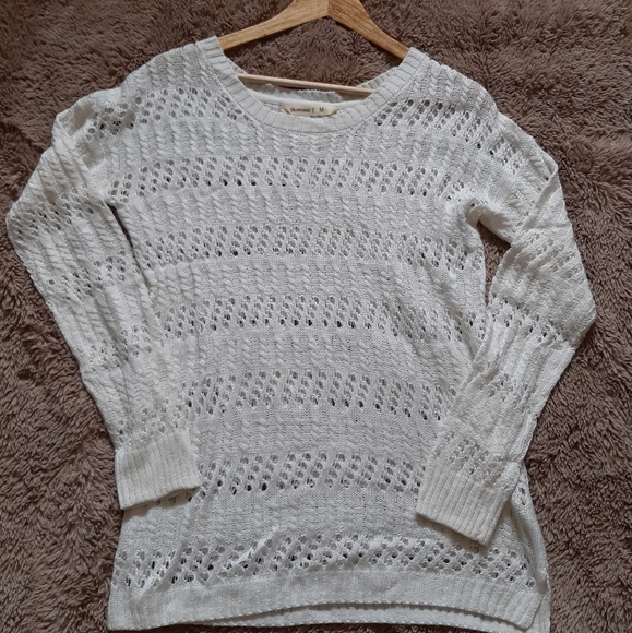 Bluenotes Sweaters - 3/$30-Bluenotes crochet sweater